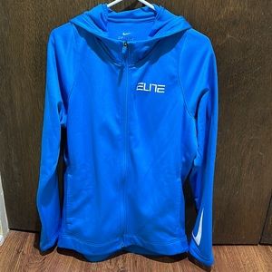 Nike Elite Dry-fit full zip-up with pockets Mens size M